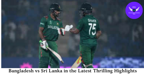 Bangladesh vs Sri Lanka