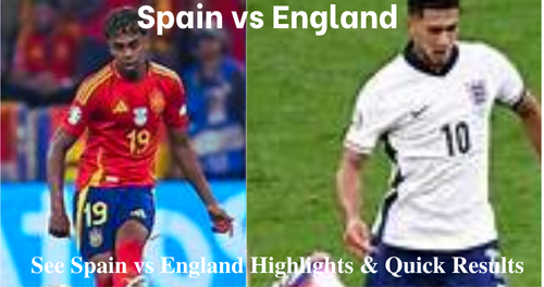 Spain vs England