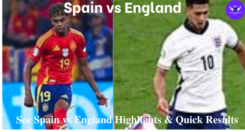 Spain vs England