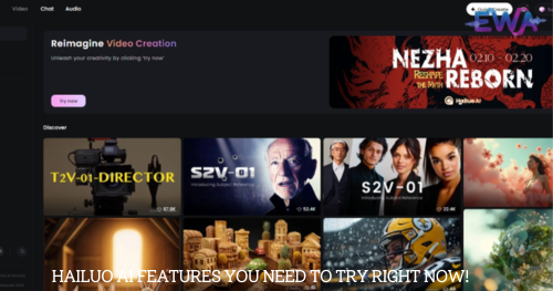 Hailuo AI Features You Need to Try Right Now!