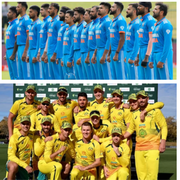 Team India and Australia